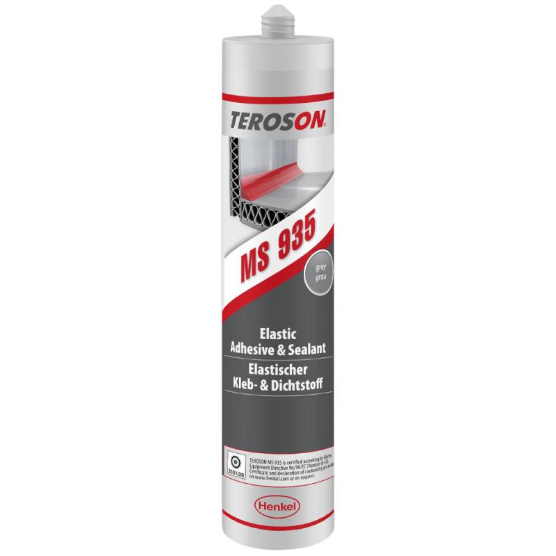 Mastic d'Étanchéité Teroson MS 935 - Cartouche de 290ml - Blanc